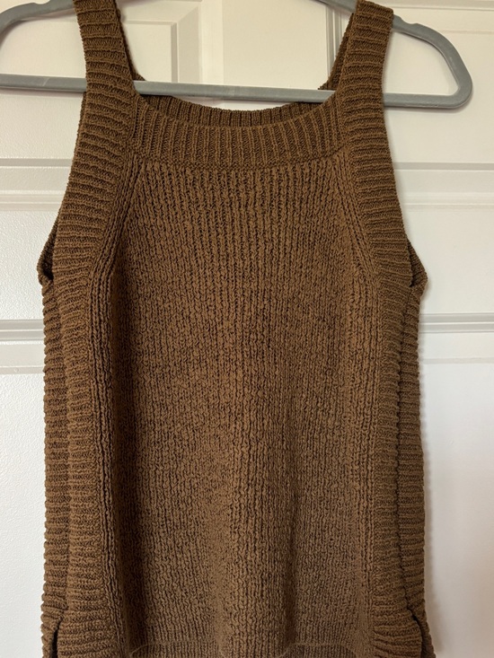 J. Crew Sweaters - J. Crew Brown Knit Tank Sweater Vest